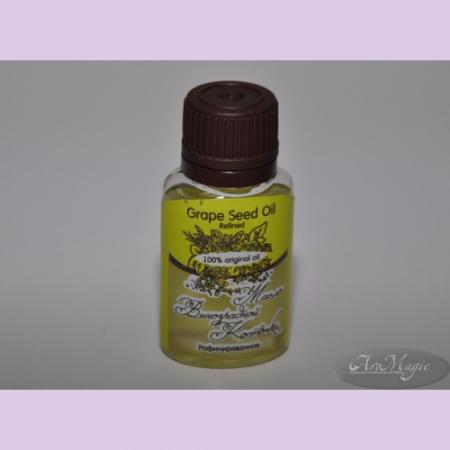 Масло ВИНОГРАДНОЙ КОСТОЧКИ/ Grape Seed Oil Refined/ рафинированное/ 20 ml